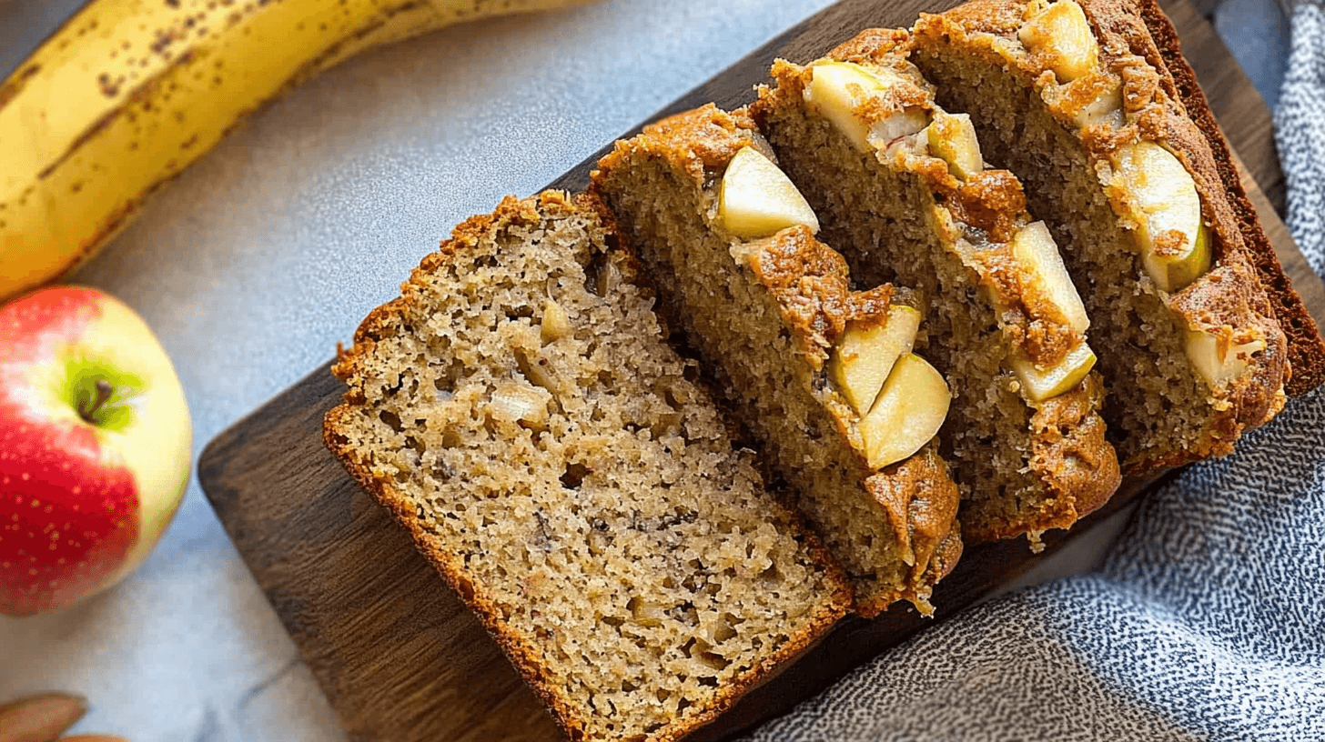 Apple Banana Bread Recipe