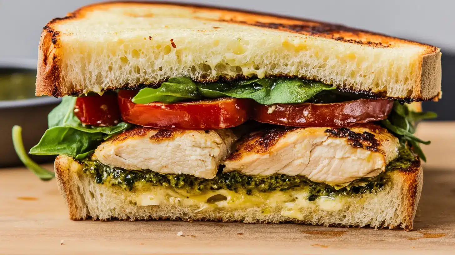 Chicken Pesto Sandwich Recipe