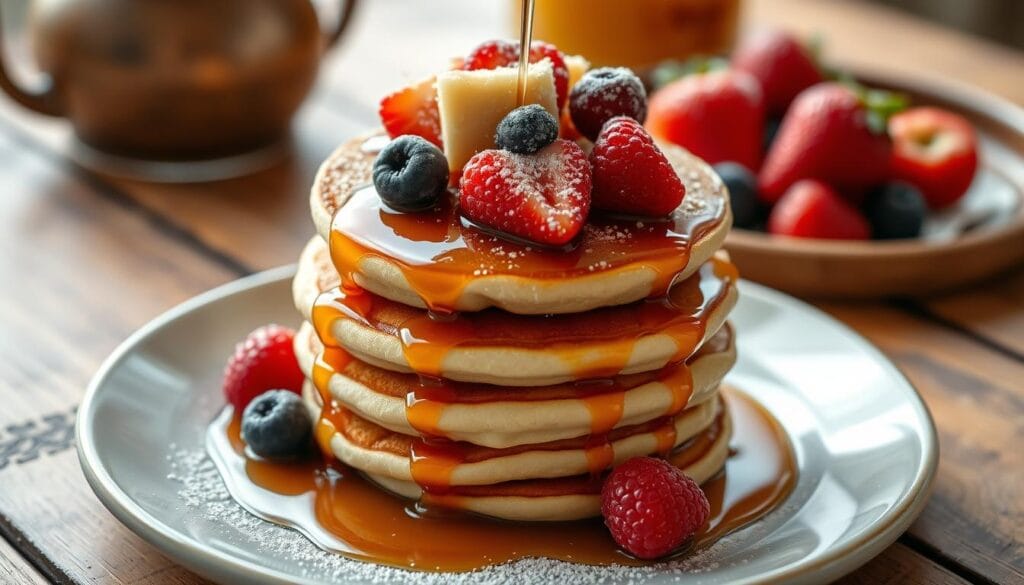 Mini Fluffy Pancakes​