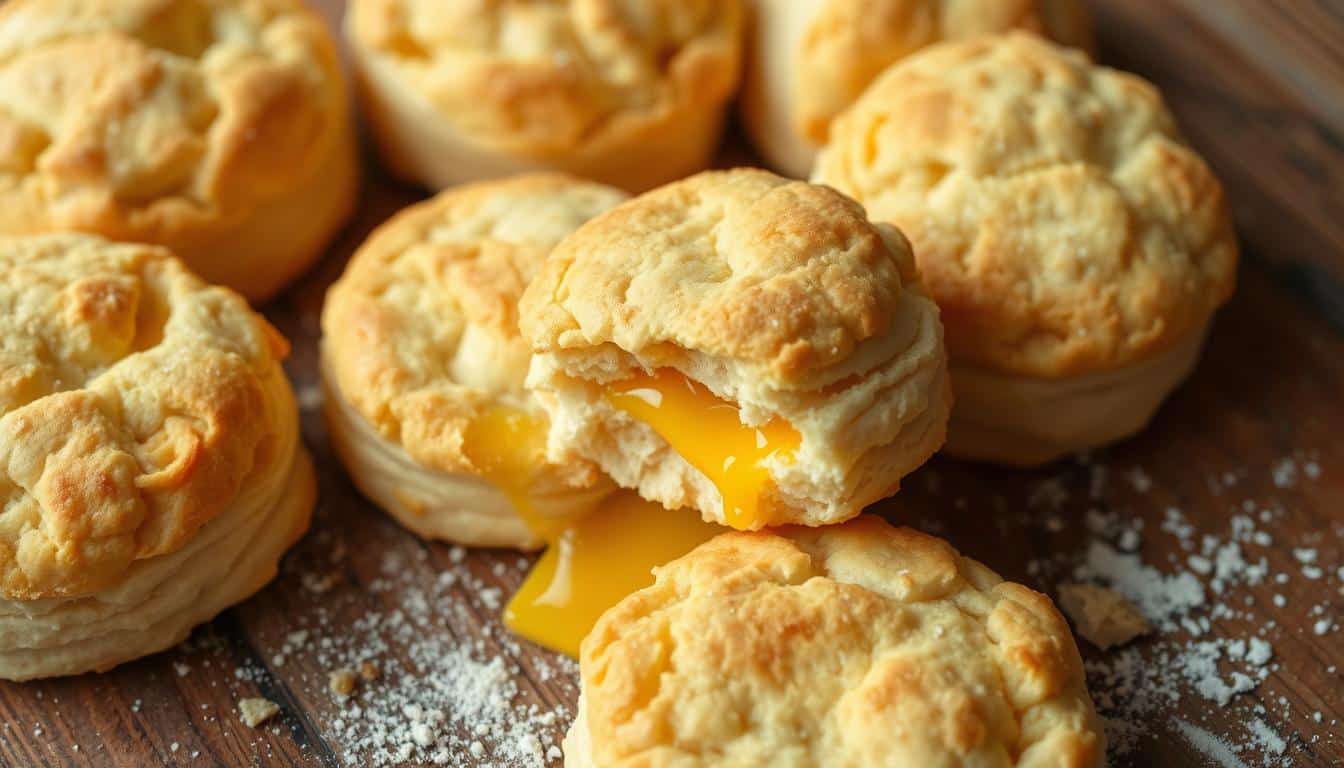 Sourdough Cheddar Biscuits