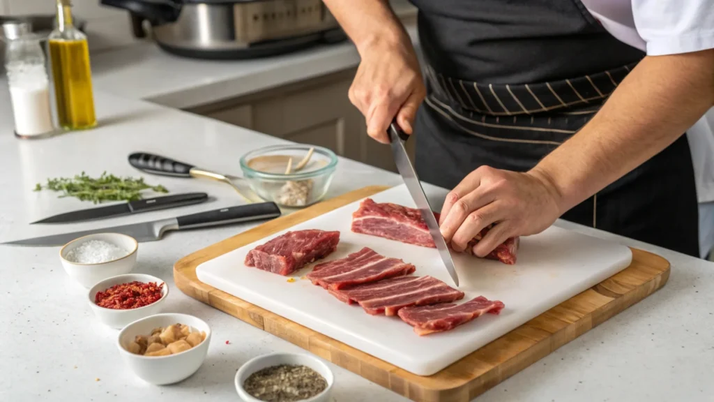 cleaning beef tendon cleaning beef tendon