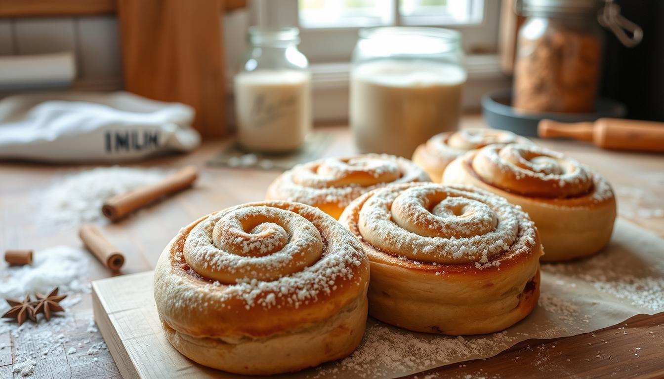 sourdough discard cinnamon rolls