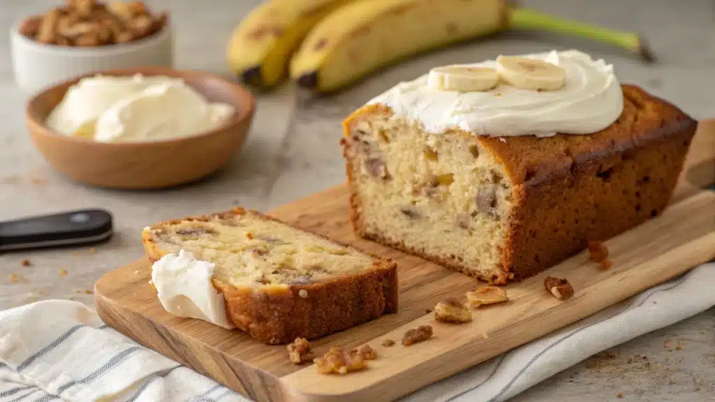 Cream Cheese Banana Bread