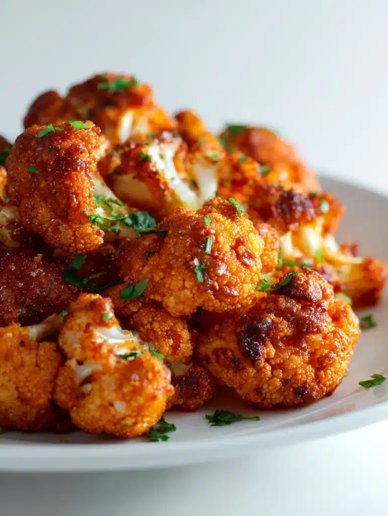 Recipe card image of buffalo cauliflower